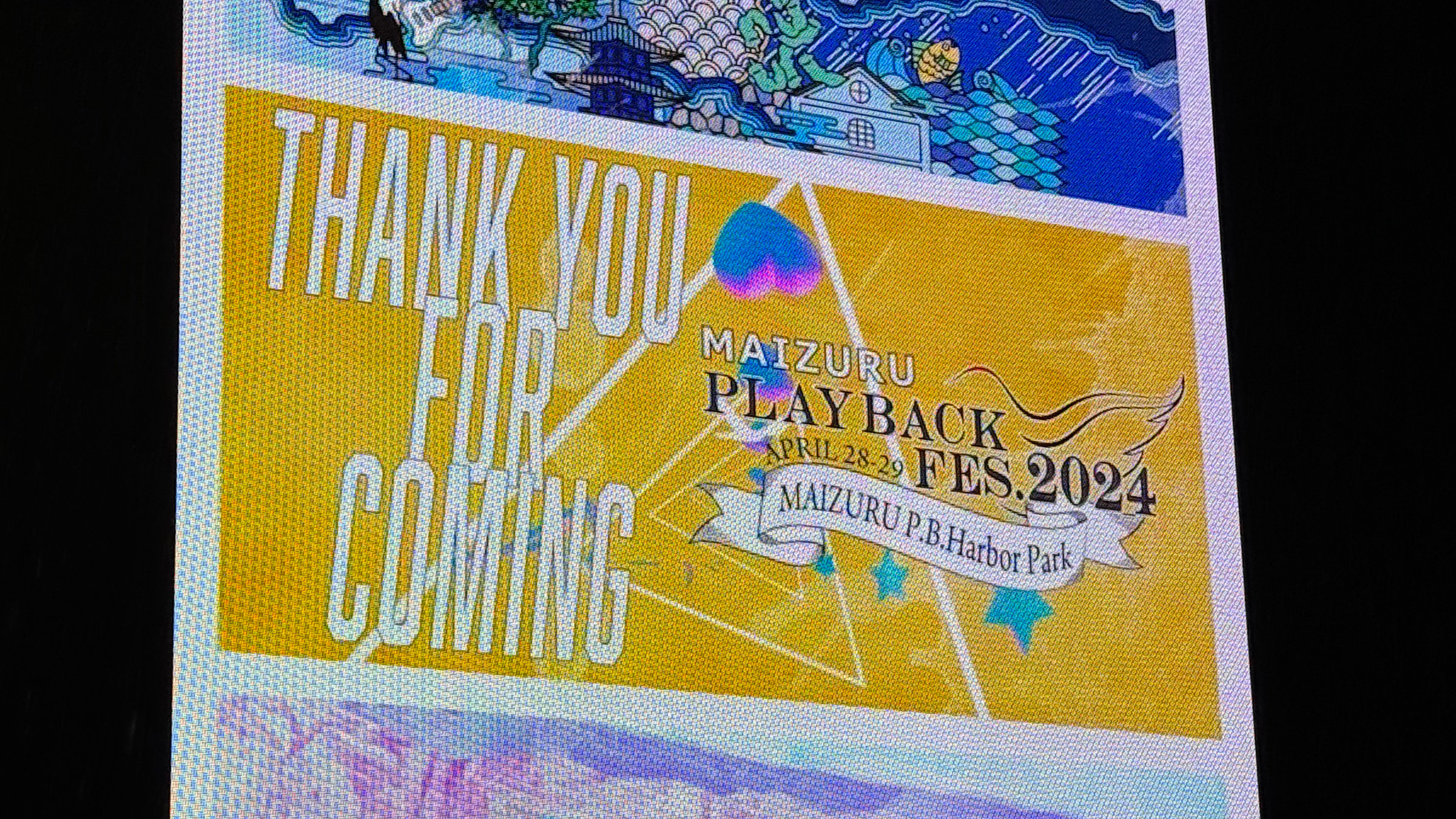 Thank you for coming
